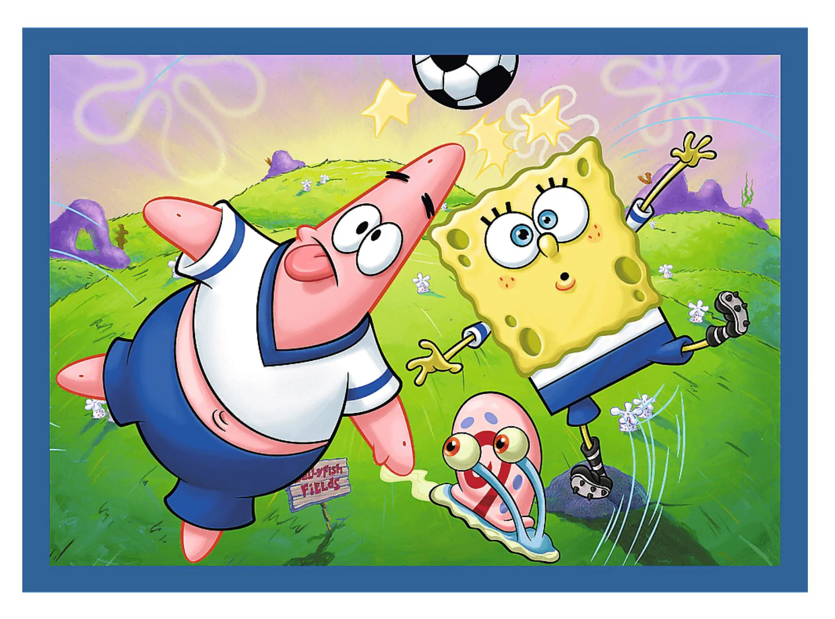 Puzzle 4 in 1 Trefl Viata subacvatica a lui Sponge Bob foto