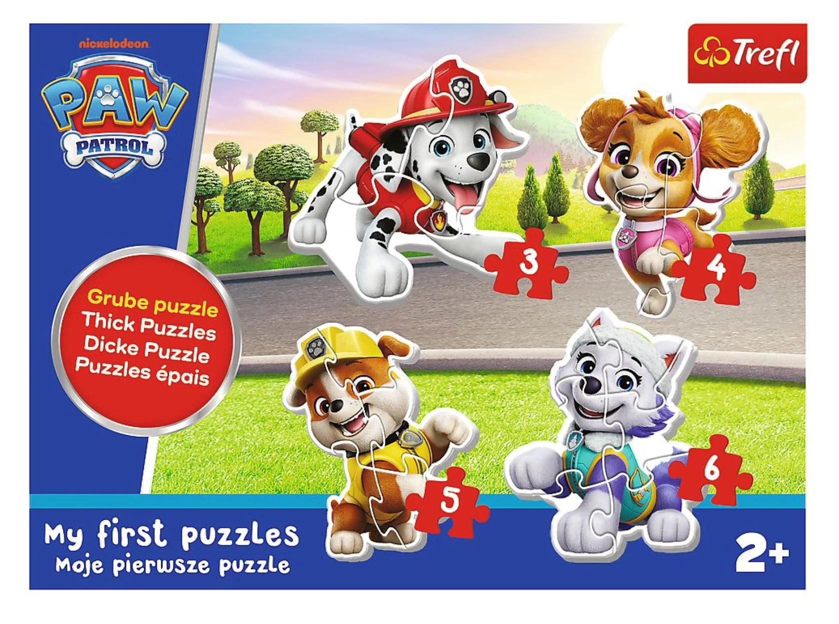 Puzzle Trefl Patrula Catelusilor, 18 el. foto