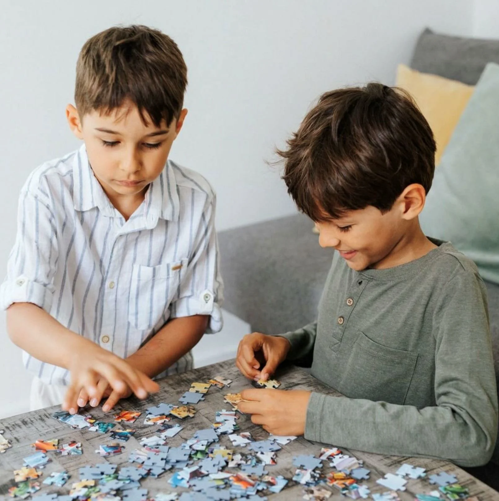 Puzzle Trefl cu sclipici, 100 el. foto