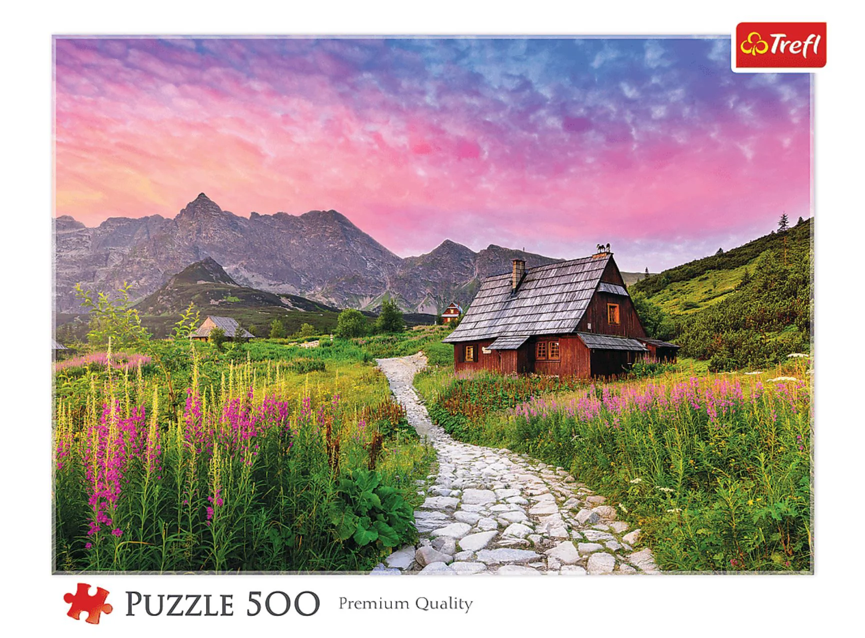 Puzzle Trefl Muntii Tatra Hala Gasienicowa, 500 el. foto