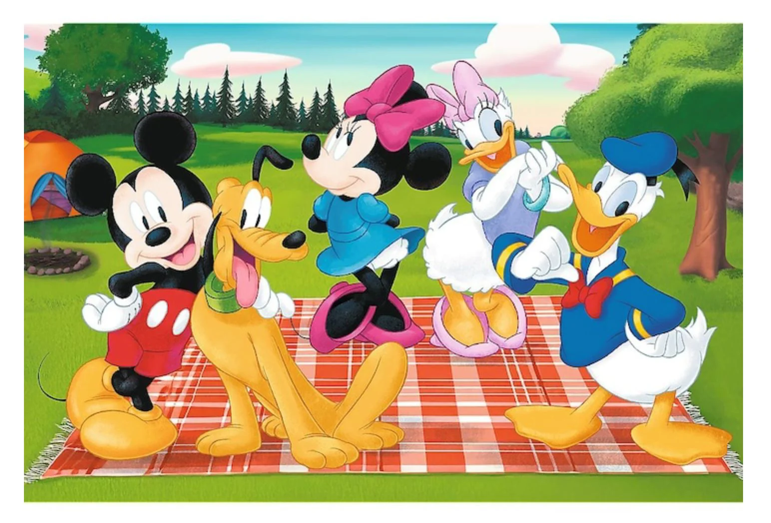 Puzzle Trefl Preferatul lui Mickey, 24 el. foto