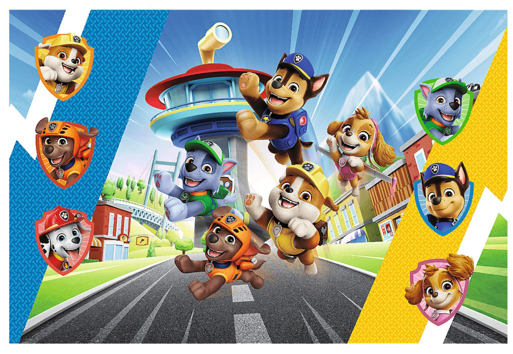 Puzzle Trefl Paw Patrol: Aventura cainilor, 100 el. foto