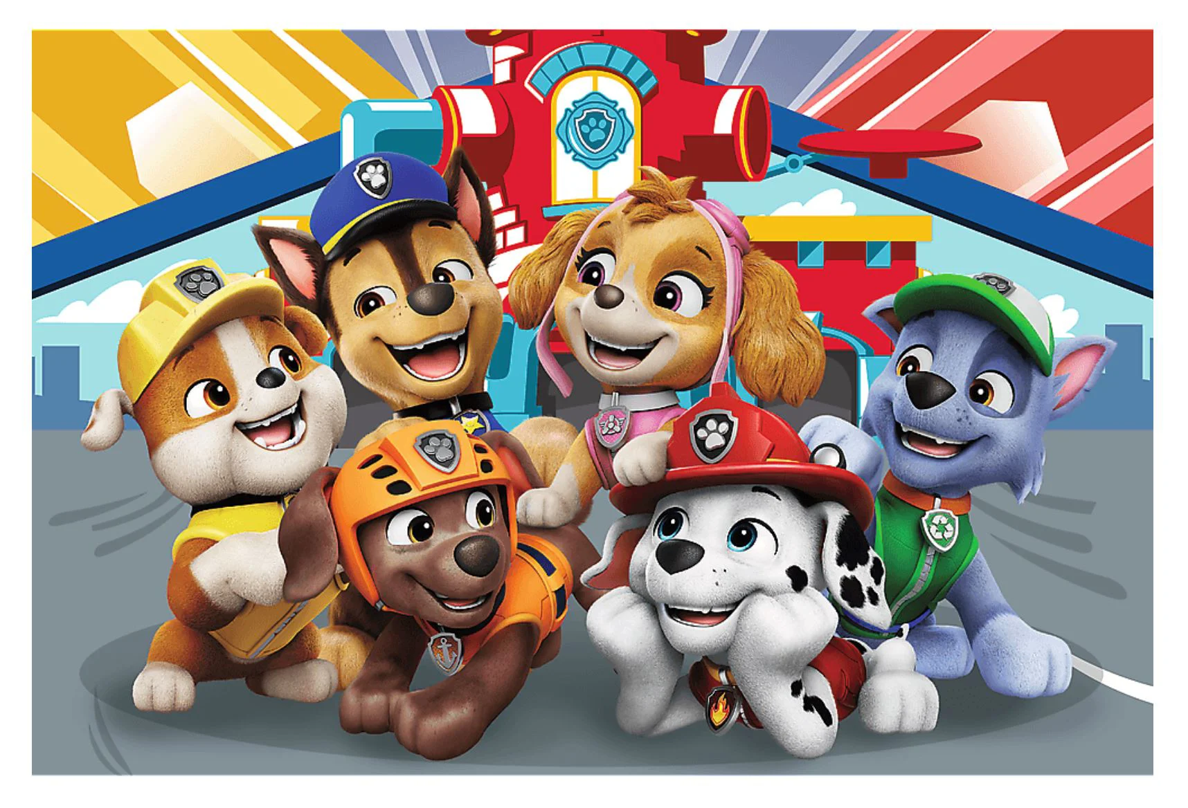 Puzzle Trefl Paw Patrol: Dupa-amiaza cu catelusi, 60 el. foto