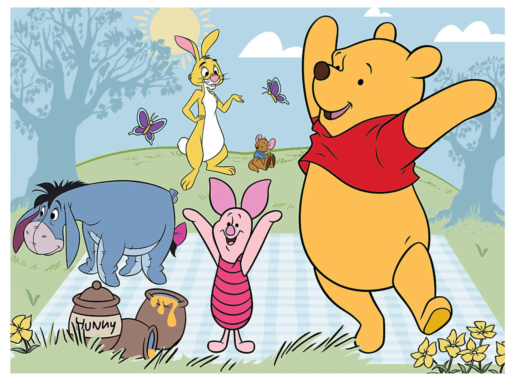 Puzzle Trefl Winnie the Pooh: Momente dulci, 30 el. foto