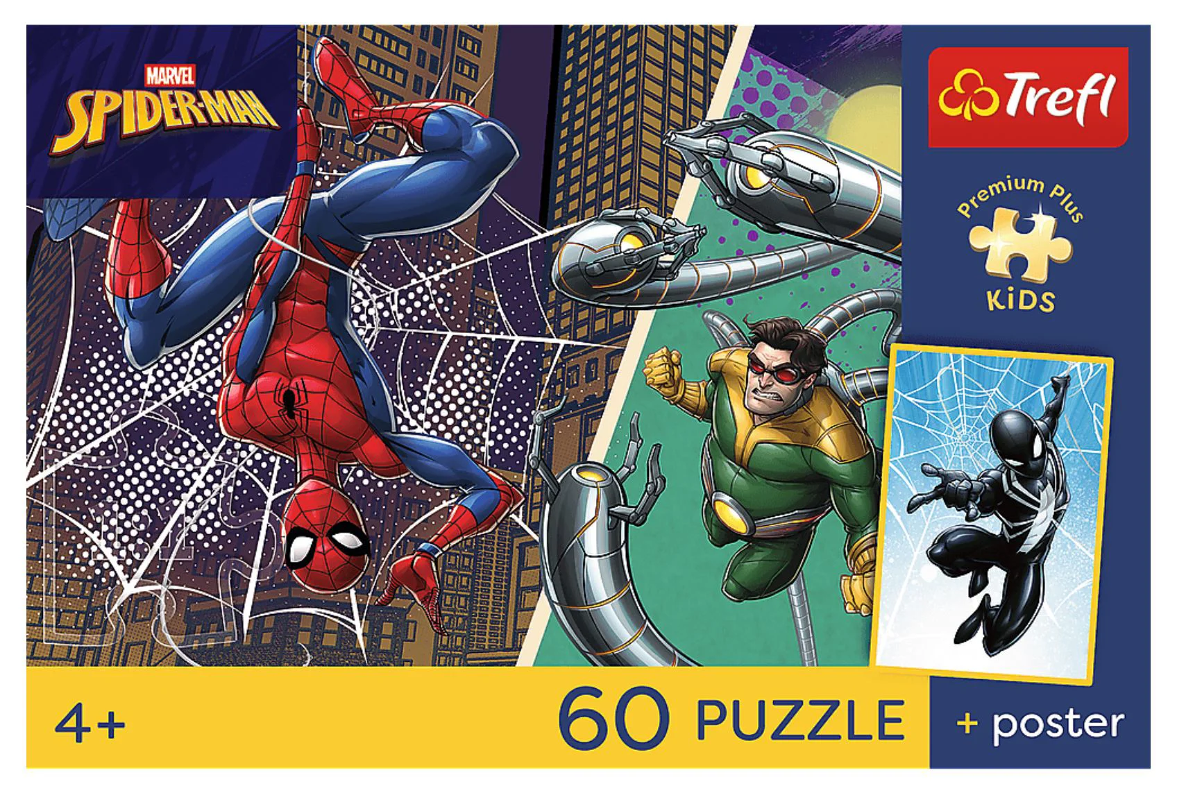 Puzzle Trefl Spiderman: Ziua supereroilor, 60 el. foto