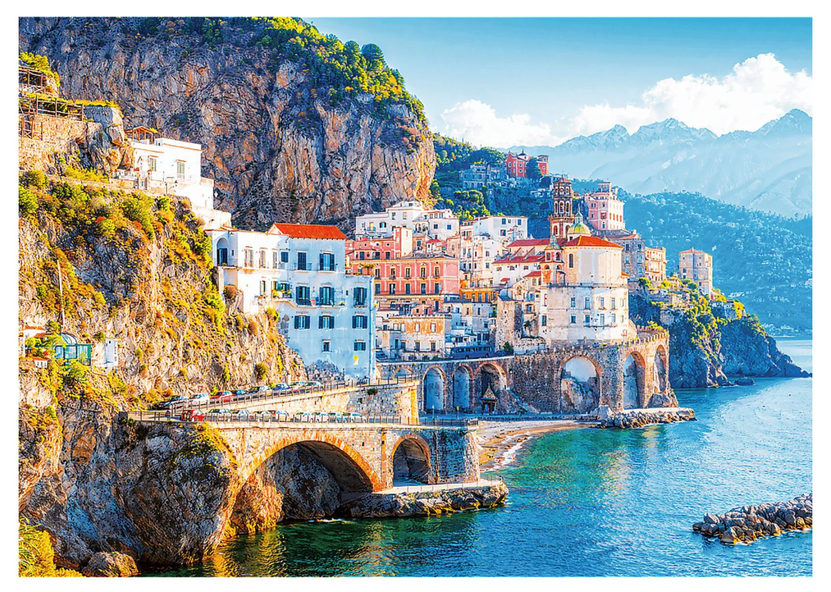 Puzzle Trefl Amalfi, Campania Italia, 1000 el. foto