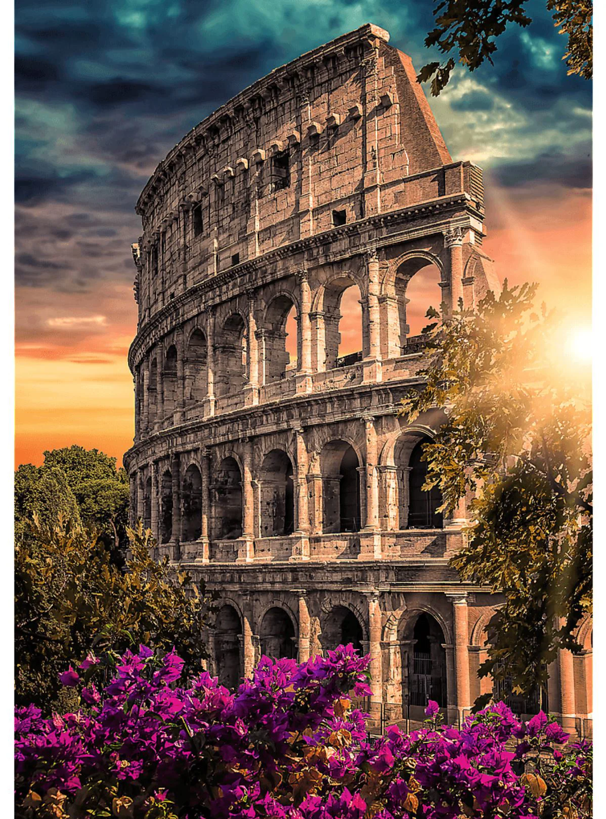 Puzzle Trefl Colosseumul, Amfiteatrul din Roma, 1000 el. foto