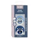 Set 2 suzete rotunde din latex BIBS Colour Glow Sky Blue/Cornflower (0-6 luni) foto