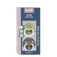 Set 2 suzete rotunde din latex BIBS Colour Glow Sage/Pine (6-18 luni) foto
