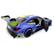 Металлическая машинка BMW M4 GT3 с инерционным механизмом, светом и звуком, Зеленая, 1:24 foto