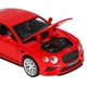Металлическая машинка Bentley Continental Supersports с инерционным механизмом, Красный, 1:32 foto