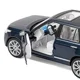 Металлическая машинка Range Rover с инерционным механизмом, светом и звуком, Синяя, 1:24 foto