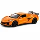 Masina din metal cu inertie Chevrolet Corvette C8 Z06 2024, 1:36, in sortiment foto