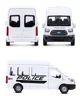 Металлическая машинка Ford Transit Полиция 1:52, асс. foto