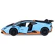 Металлическая машинка с инерционным механизмом, светом и звуком Lamborghini Huracan STO, масштаб 1:2 foto
