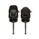 Scaun auto cu isofix Nuna i-Size PRUU Aire Caviar cu capotina integrata, 40-105 cm foto