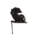 Scaun auto cu isofix Nuna i-Size PRUU Aire Caviar cu capotina integrata, 40-105 cm foto