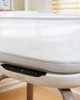 Patut co-sleeper Graco Eluma Nest Luna cu leganare si sistem inteligent de detectare a plansului foto