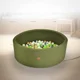 Детский сухой бассейн Moni Balls Dark Green с 200 шариками foto