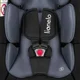 Автолюлька 40–87 см (I-Size) Lionelo Astrid Black Grey foto
