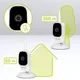 Cameră adițională pentru monitor video bebeluși Lionelo Babyline 3.2, 2.8", 350 m foto