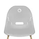 Стульчик для кормления 2 в 1 Lionelo Dalia Grey Stone Natural foto