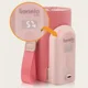 Incalzitor portabil pentru biberoane Lionelo Thermup Go Evo Coral Pink foto