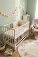 Детская кроватка с маятником Kuzea Anastasia-2 White foto