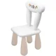 Детский стол и стул Maltex Luna Nature Buddies White Beige foto