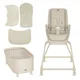 Scaun de masa + patut co-sleeper 3 in 1 Lionelo Maddie Set Beige foto