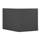 Patut- tarc pliabil Lionelo Patty Grey Graphite foto