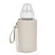 Incalzitor portabil pentru biberoane Lionelo Thermup Go Plus Beige Calm foto