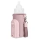 Incalzitor portabil pentru biberoane Lionelo Thermup Go Evo Pink Mist foto
