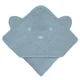 Полотенце с капюшоном из муслина Lionelo Grey Sky, 80x80 см foto