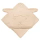 Детское муслиновое полотенце с капюшоном Lionelo Beige Sand, 80x80 см foto