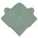 Полотенце с капюшоном из муслина Lionelo Green Forest, 80x80 см foto