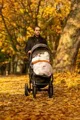 Зимний чехол для коляски Sensillo Indiana Grey 100x50 см foto