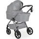 Carucior 3 in 1 Moni Unique Silver Cloud foto