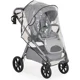 Carucior 3 in 1 Moni Unique Silver Cloud foto