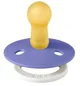 Suzeta rotunda fosforescenta din latex BIBS Colour Glow Grape (6-18 luni) foto