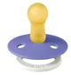 Suzeta rotunda fosforescenta din latex BIBS Colour Glow Grape (0-6 luni) foto
