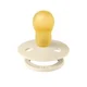 Suzeta rotunda din latex BIBS Studio Colour Polka dot Medium Ivory/Deep Space (6-18 luni) foto