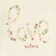 Orchestra Set 2 piese Love Nature - hanorac subtire cu capse si pantaloni de trening foto