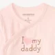 Orchestra Set 3 piese I love Daddy - pijama, body si bavetica foto