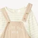 Orchestra Set 2 piese Love You Mum - salopeta lunga si bluza cu maneca lunga foto