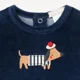 Orchestra Пижама из велюра с закрытыми ножками Dachshund foto