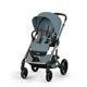 Коляска 2 в 1 Cybex Balios S TPE Stormy Blue 2026 со складной люлькой foto