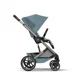Коляска 2 в 1 Cybex Balios S TPE Stormy Blue 2026 со складной люлькой foto