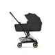 Коляска 2 в 1 Cybex Coya Rosegold Sepia Black 2026 foto
