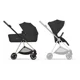 Коляска 2 в 1 Cybex Mios Rosegold Sepia Black 2026 foto